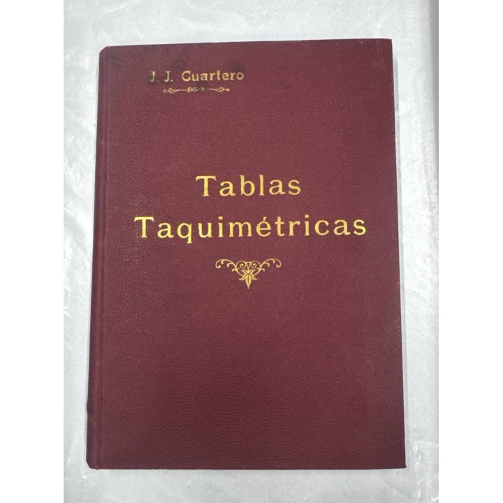 TABLAS TAQUIMÉTRICAS